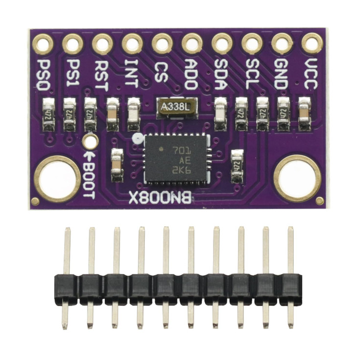 BNO085 IMU High Precision 9DOF Sensor Module IMU Sensor I2C SPI UART Interface Replace BNO055 BNO080