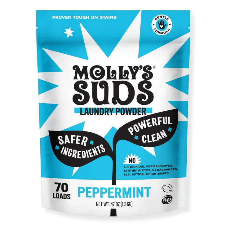Molly's Suds Original Laundry Detergent Powder | Clean Laundry Detergent Powder for Sensitive Skin | Simple, Effective