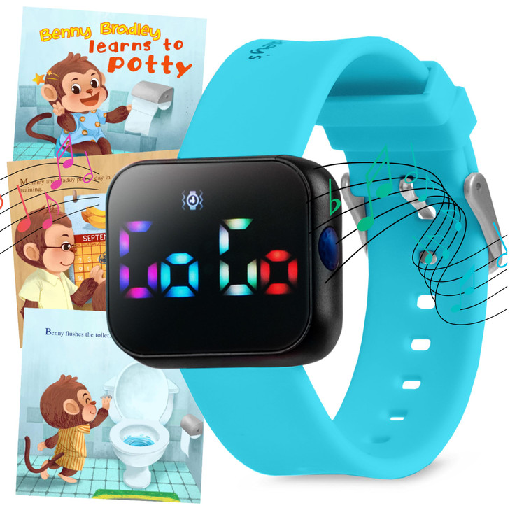 Potty Training Watch for Kids V2 A A Water Resistant Potty Reminder Device for Boys & Girls to Train Your Toddler with