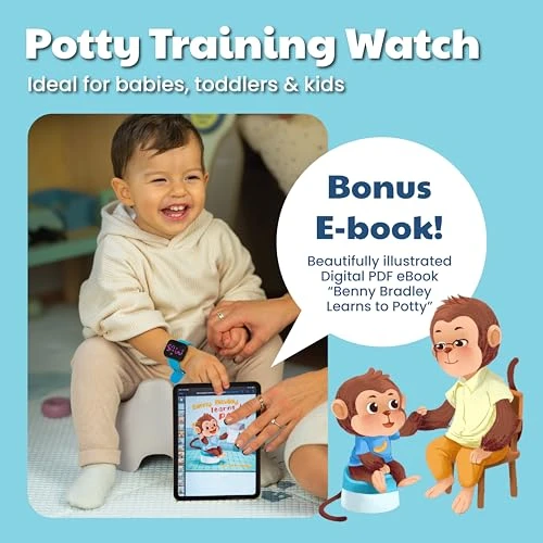 Potty Training Watch for Kids V2 A A Water Resistant Potty Reminder Device for Boys & Girls to Train Your Toddler with