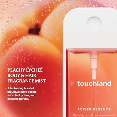 Touchland Body & Hair Fragrance Mist, 2 FL OZ - Peachy Lychee