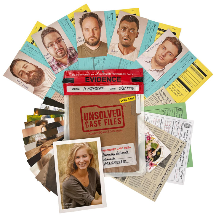 Unsolved Case Files | Ashcroft, Harmony - Cold Case Murder Mystery Game - Can You Solve The Crime Who Killed Harmony