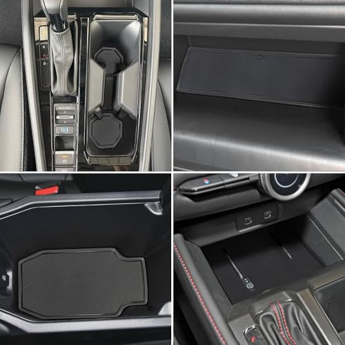 ZOXOQ Center Console Liner Fit for Honda Accord Accessories 2023 2024 2025 2026 Cup Holder Coaster Anti Dust Liner