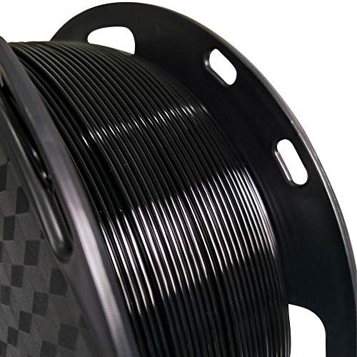 Black PETG Pro Filament 1.75 mm 1KG 3D Printing Filament 2.2lbs Spool 3D Printer Material Fit Most FDM Printer Easy to