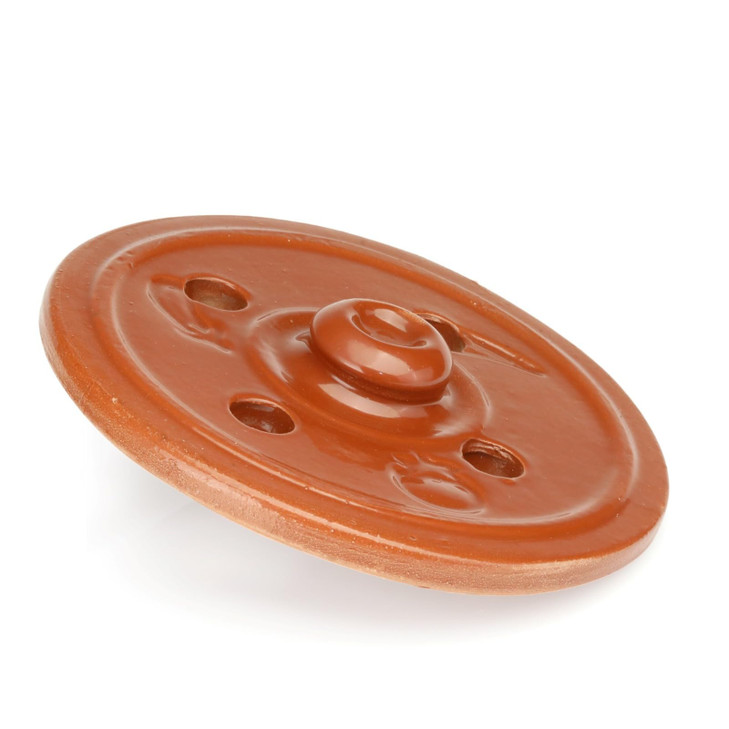 Clay Dolma Pot Lid Cover -Weighted Clay Lid for Dolma Cooking -Traditional Dolma Cover -Pot for Dolma -Clay Dolma Lid
