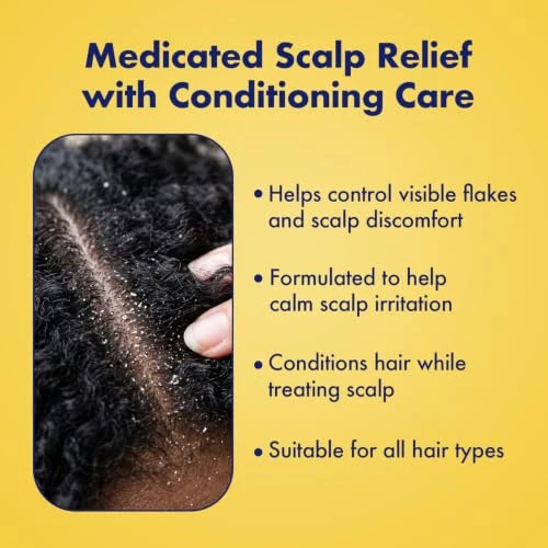 SULFUR8 Medicated Anti-Dandruff Hair & Scalp Conditioner 7.25 oz A Helps Control Dandruff, Soothes Itchy Scalp &