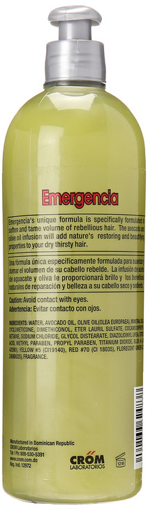 Toque Magico Emergencia Shampoo, Avocado/Olive, 16 Ounce