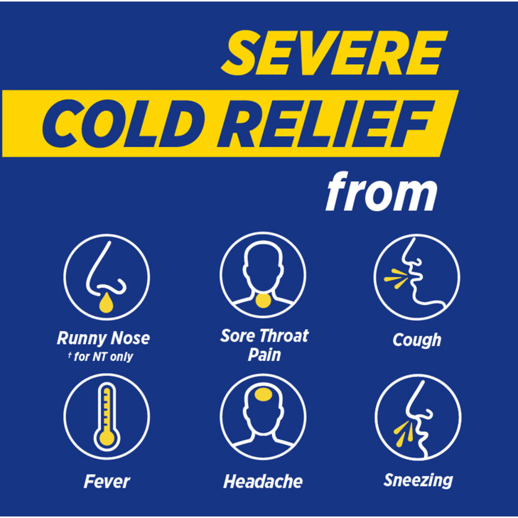 Theraflu Day and Night Pack, Severe Cold Relief, 18 Packets