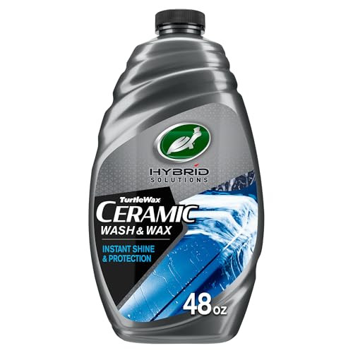 Turtle Wax Hybrid Solutions Ceramic Car Wash & Wax, 48 oz. (Pack of 1)