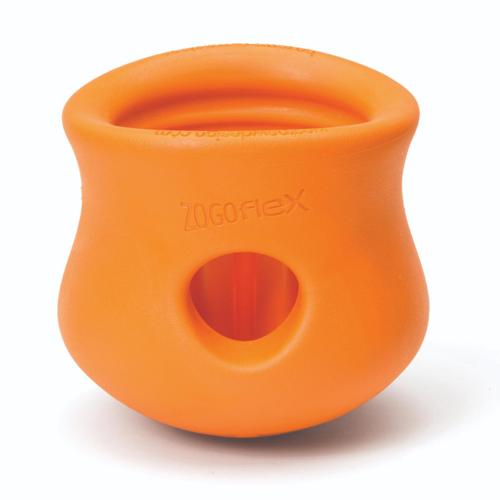 WEST PAW Zogoflex Toppl Interactive Treat Dispensing Puzzle Dog Toy for Mental Stimulation & Enrichment-Holds Kibble &