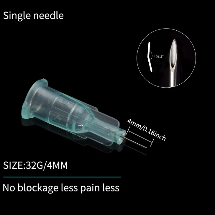 Knixxo 100 PCS 32 Gague 4mm Lab Accessories,Individually Sealed Supplies