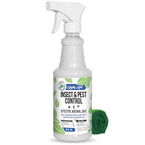 Mighty Mint Peppermint Oil Insect Repellent Spray, 16 oz