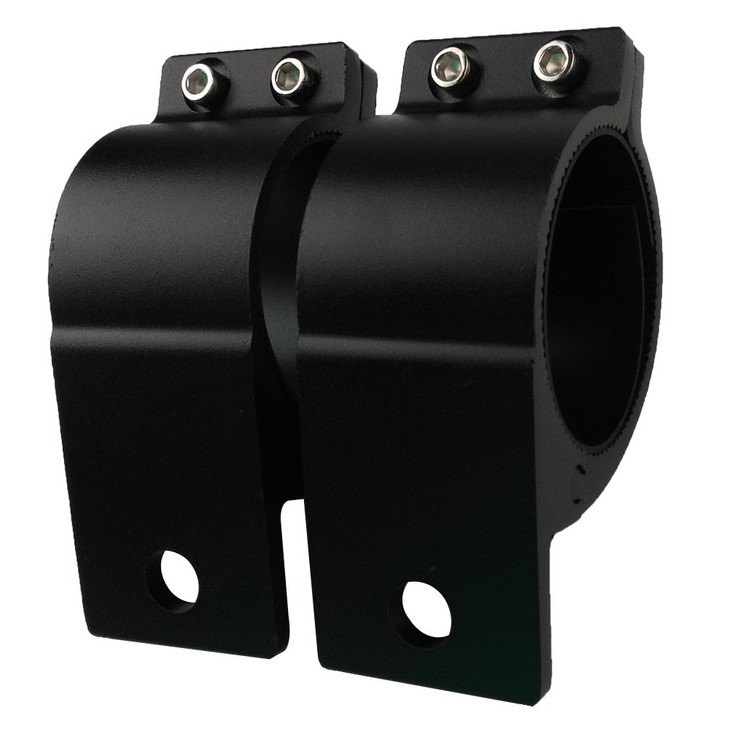 Audak 1 Pair 2.5 Inch Aluminum Mounting Bracket Tube Clamp for Bullbar Roof Rack Roll Cage (63.5-66mm/2.5-2.6 Inch