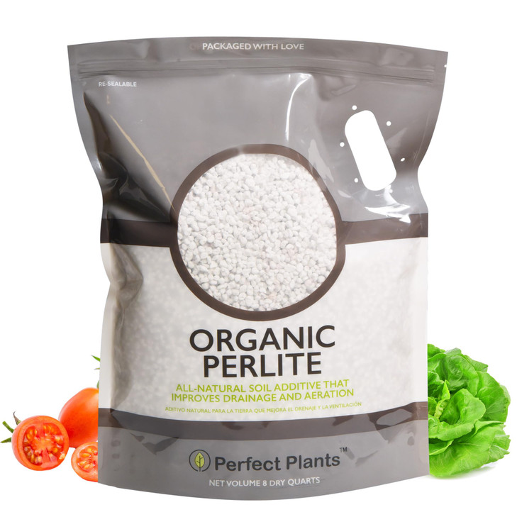Perfect Plants Organic Perlite, 8 qt, Gardening Soil Drainage & Aeration