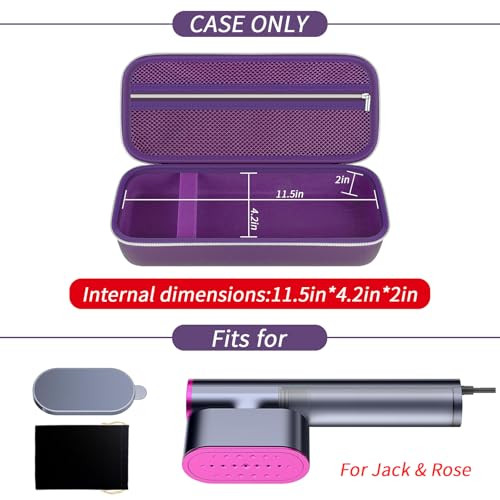 Againmore Portable Steamer Case for Jack & Rose, for FEPPO and for Nesugar