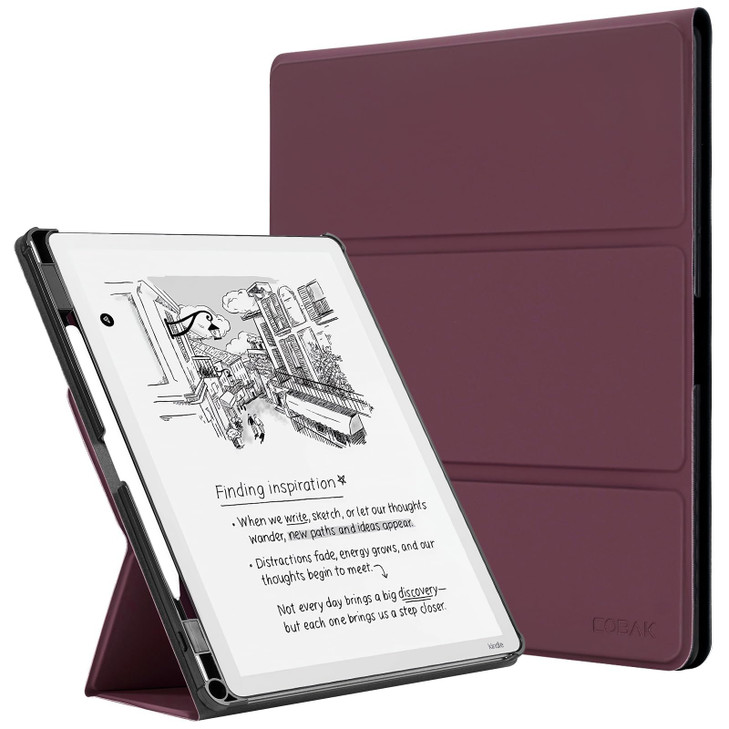 CoBak Case for 11" Kindle Scribe 3rd Generation 2025, Kindle Scribe Colorsoft with Two Viewing Angles - All New PU