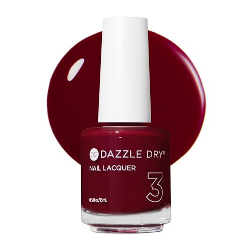 Dazzle Dry Nail Lacquer, Step 3  Fast Track Cherry (0.5 fl oz)