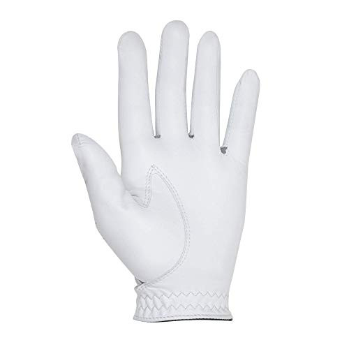 FootJoy Men's HyperFLX Prior Generation Golf Gloves White Large, Worn on Left Hand