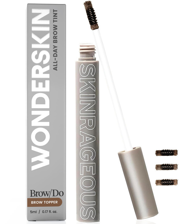 Wonderskin Eyebrow Gel Topper - Skinrageous Brow/DoAll-Day Eyebrow Tint