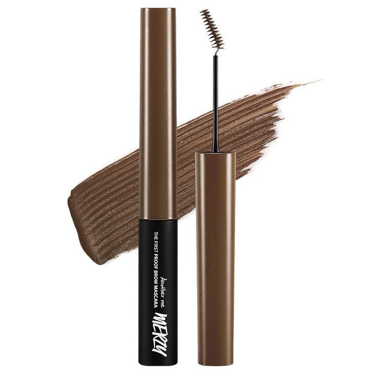MERZY The First Proof Eyebrow Mascara A Waterproof Long-Lasting Brow Gel with Skinny Brush A Smudge-Resistant,