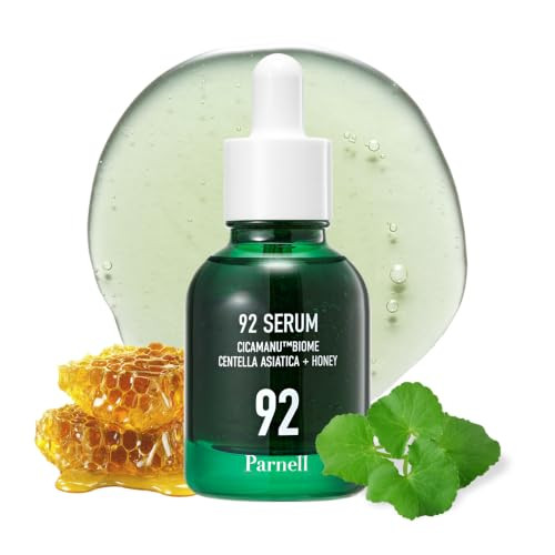 Parnell Cicamanu 92 Serum (1.01 Fl Oz) 30ml | Melatonin, Centella Asiatica | Ceramide for Overnight Recovery &