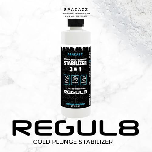 Spazazz Regul8 Cold Plunge Stabilizer Water Treatment for Ice Baths & Tubs
