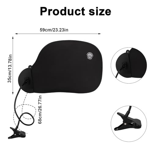 Office Cubicle and Desk Shade, Adjustable Desk Shade to Block Overhead Light Cover Office Supply for Privacy Glare