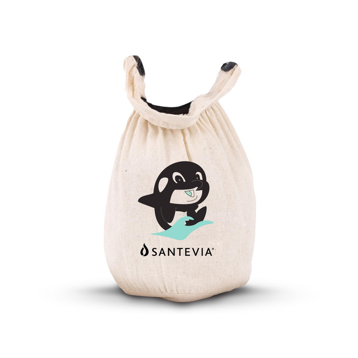Organic Cotton Bath Faucet Filter by Santevia | Sensitive Skin Bathtub Water Purifier | Adds Nourishing Minerals for