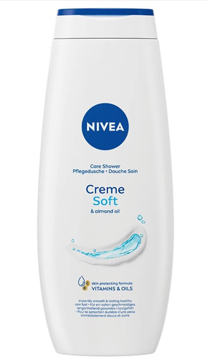 NIVEA Crème Soft Moisturizing Body Wash - Fresh Scent for Dry Skin - 16.9 fl. oz. Bottle