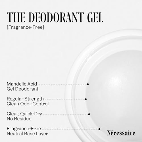 The Deodorant Fragrance Free. Natural Aluminum Free Deodorant Mandelic Acid