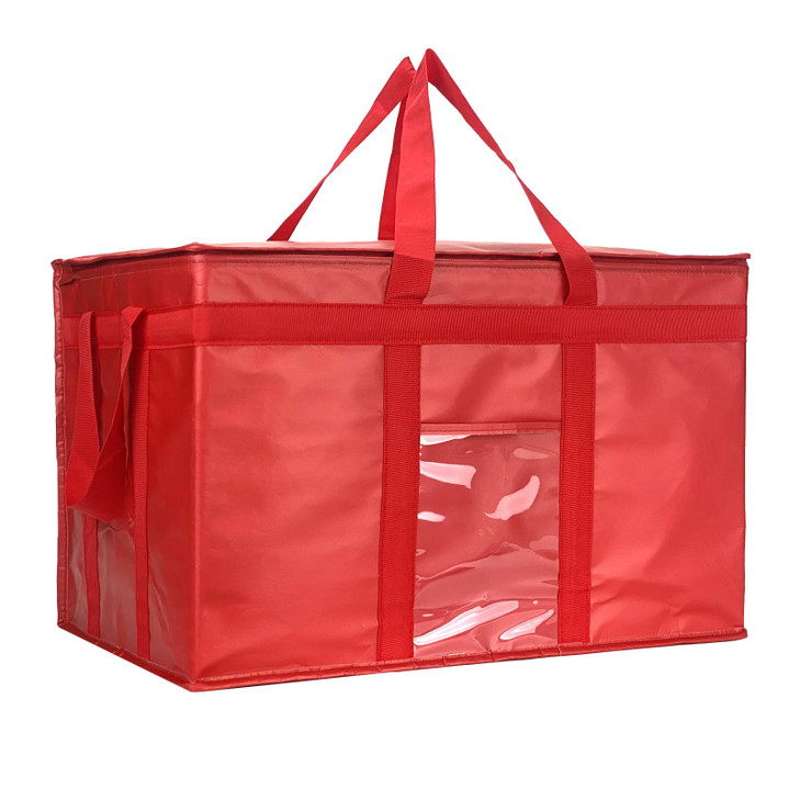 XXXL Large Collapsible Insulated Cooler Bags with Zipper Closure, Reusable Grocery Shopping Bag Keep Food Hot or