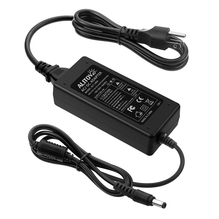 ALITOVE 24V Power Supply 4A 96W AC/DC Adapter 100-240V AC to DC 24 Volt Converter 4amp 3.75A 3.5A 3A 2.5A Transformer