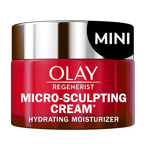 Olay Regenerist Micro-Sculpting Cream Face Moisturizer, Trial Size 0.5 oz