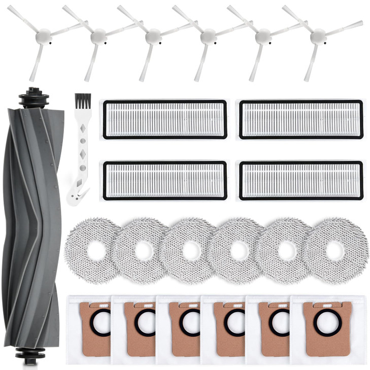 24 Pack Replacement Parts for Dreame L10s Ultra / L10 Ultra Robot Vacuum