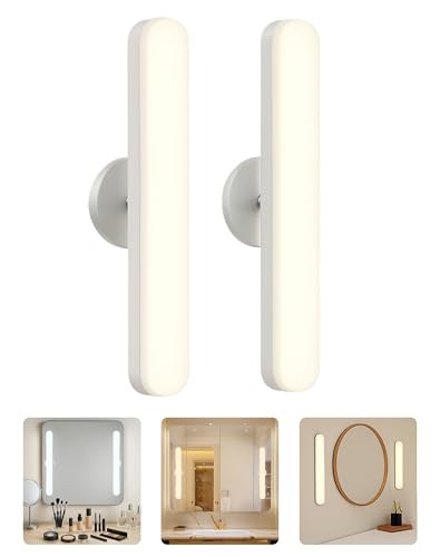cambk Set of 2 Vanity Makeup Lights for Mirror