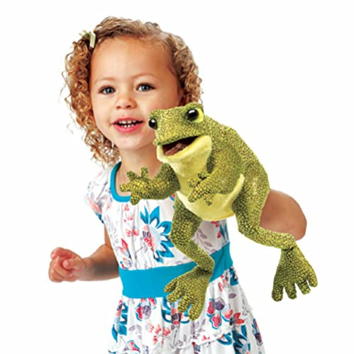 Folkmanis Funny Frog Hand Puppet