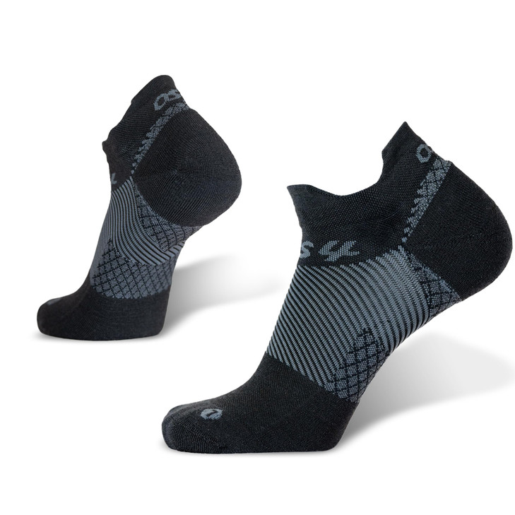 OS1st FS4 Plantar Fasciitis Socks Merino Wool Crew treats and prevents plantar fasciitis, heel and arch pain reduces