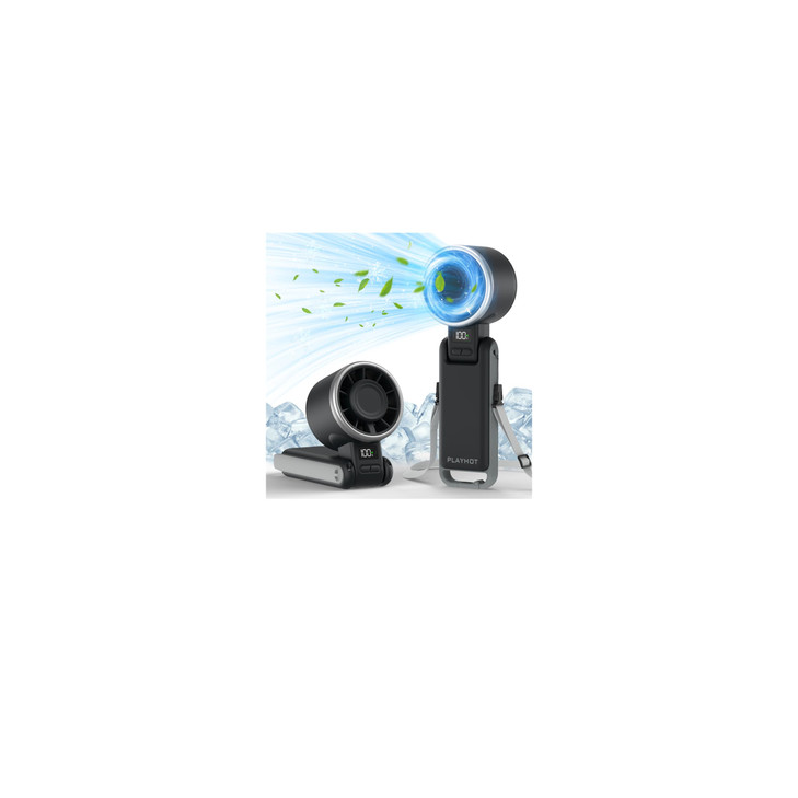 PlayHot Portable Handheld Turbo Fan, Travel Essentials, Gifts for Women/Men