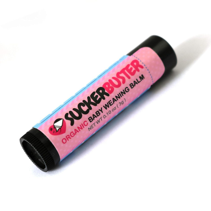 SUCKERBUSTER Baby Breastfeeding Weaning Balm Stick - 10oz, Organic Nipple Cream in Balm Stick - Postpartum Essentials,