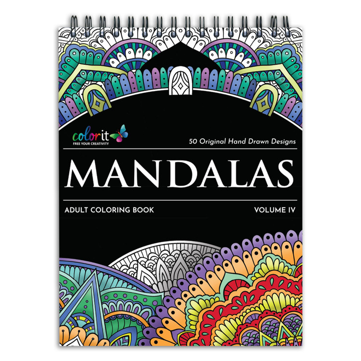 ColorIt Mandalas to Color Vol IV Adult Coloring Book