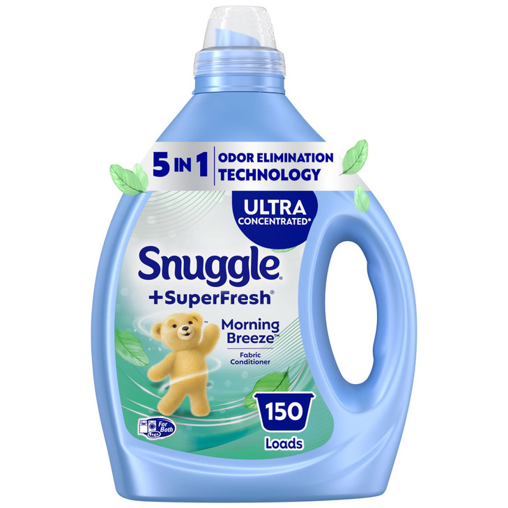 Snuggle Superfresh Fabric Softener Liquid, 78.8oz, 150 Medium Loads