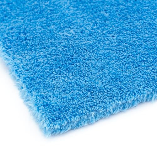 The Rag Company - Eagle Edgeless 500 (4-Pack) Professional Korean 70/30 Blend Super Plush Microfiber Detailing Towels,