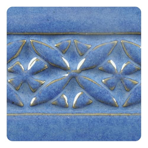 AMACO Potter's Choice Glaze, 16 oz. (473 mL), PC-23 Indigo Float