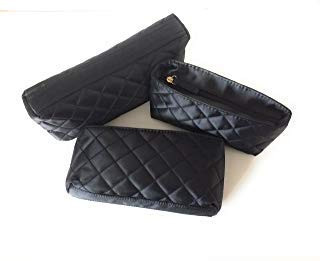 Models-on-the-Go Makeup Bags Set of 3 - Black