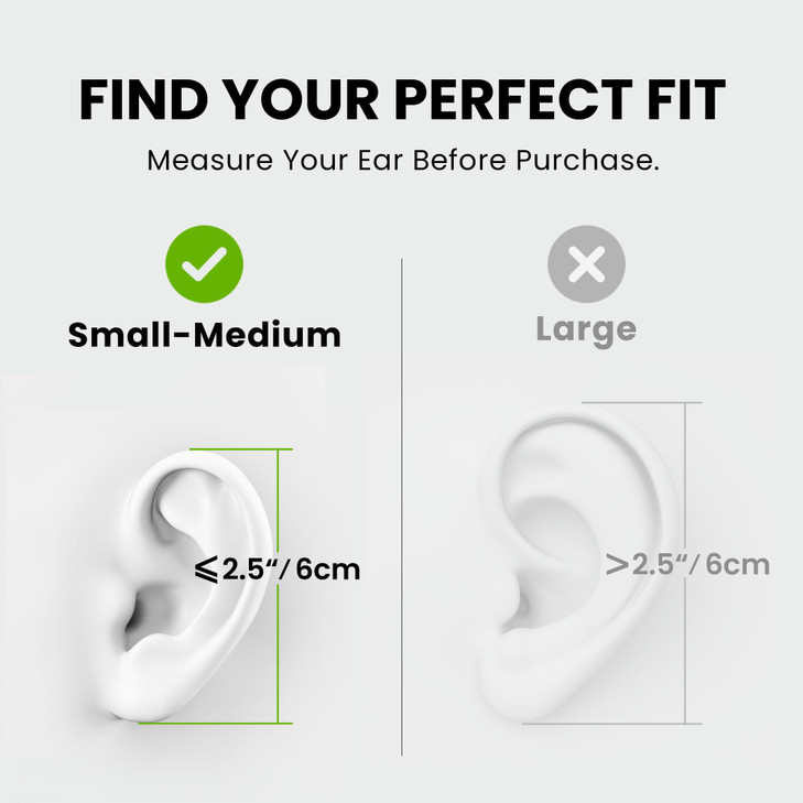 Avantree Resolve  USB-C Wired Open-Ear Earbuds w/Mic & Over-Ear Hook