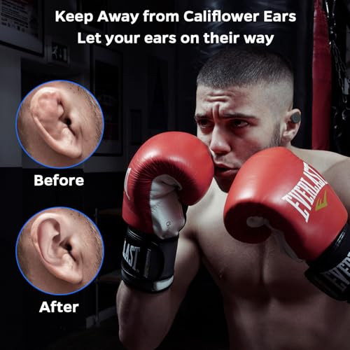 Cauliflower Ear Magnet - Effective Magnets Compression Kit - Prevention & Treatment of Hematomas & Keloid in BJJ,