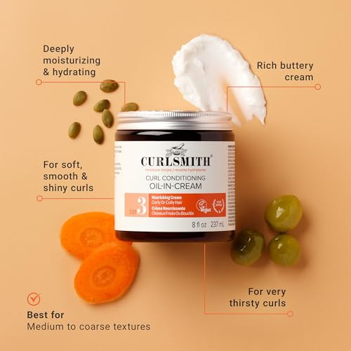 CURLSMITH Curl Conditioning Oil-in-Cream Leave In Conditioner (8 oz)