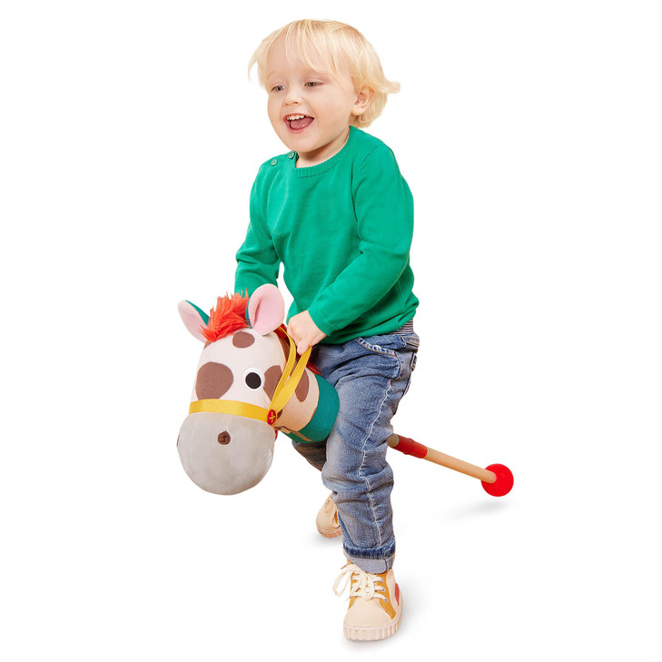 Battat Pony Pal Classic, Plush Stick Horse with Sounds