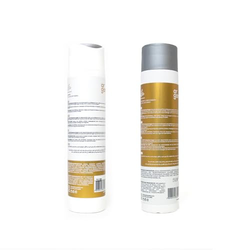 QoD PRO Argan Shampoo and Conditioner Set | For Dry, Damaged, Frizzy and Dull Hair | Promotes Shine and Softness |