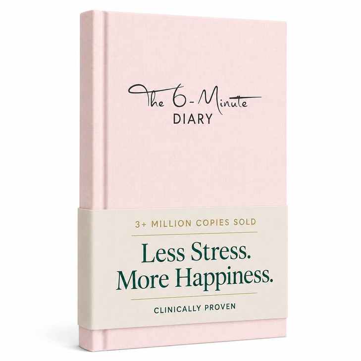 6-Minute Diary  3-Million-User Gratitude Journal for Women & Men with Prompts  Guided Self Care Book Based on